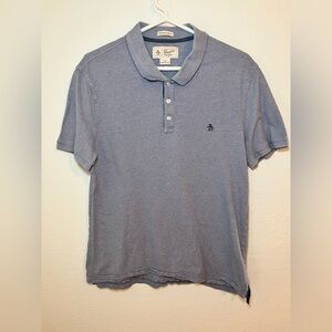 Penguin by Munsingwear Men’s Polo Shirt - Vintage Indigo - Large
